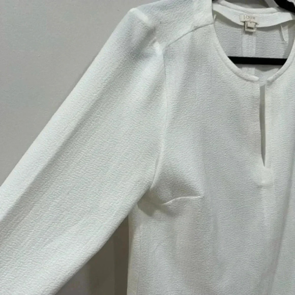 J.crew textured crepe blouse small - Picture 4 of 8